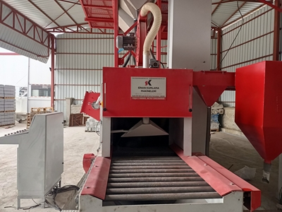 4 Türbinli (1450x350 mm) Mermer Kumlama Makinası - 7