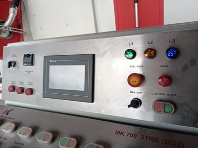 4 Türbinli (1450x350 mm) Mermer Kumlama Makinası - 12