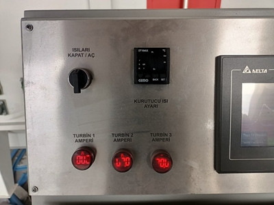 6 Türbinli (1600x300 mm) Mermer Kumlama Makinası - 11