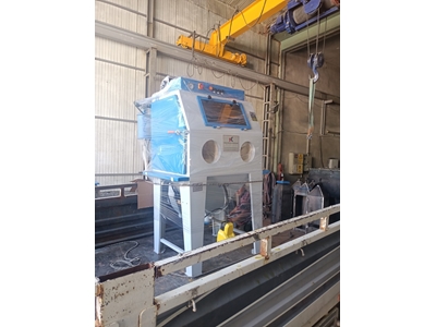 900x750x750 mm Döner Tablalı Mermer Kumlama Makinası - 13