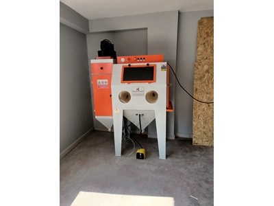 900x750x750 mm Döner Tablalı Mermer Kumlama Makinası - 10
