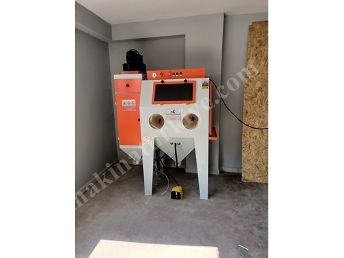 1100x750x750 mm Rotary Table Marble Sandblasting Machine