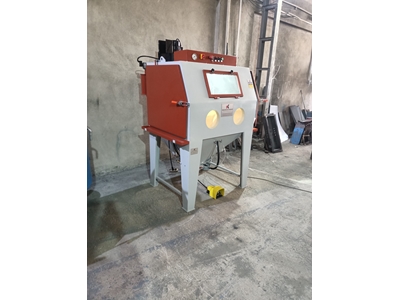 1100x750x750 mm Döner Tablalı Mermer Kumlama Makinası - 3