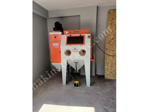 1600x1000x1000 mm Standart Tablalı Mermer Kumlama Makinası