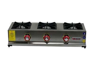 29X80x14 Cm 3-Burner Countertop Stove - 0