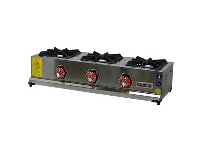 29X80x14 Cm 3-Burner Countertop Stove - 3