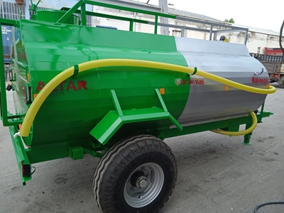 4 Tonluk Emiş Atış Sistemli Pompalı Su Tankeri - 8