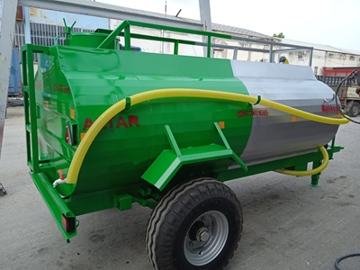 4 Tonluk Emiş Atış Sistemli Pompalı Su Tankeri - 1