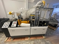 Machine automatique entièrement automatique de gobelets en papier carton à ultrasons 120 pcs / min - 3