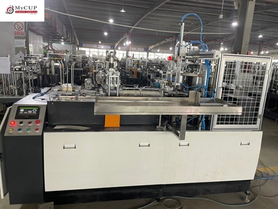 60-65 Adet/Dk Ultrasonik Karton Çorba Kap Kase Makinası - 2