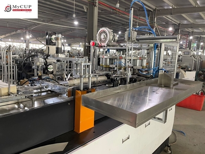 60-65 Adet/Dk Ultrasonik Karton Çorba Kap Kase Makinası - 3