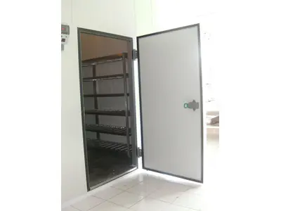 Porte de chambre froide modulaire à charnière 90x190 cm