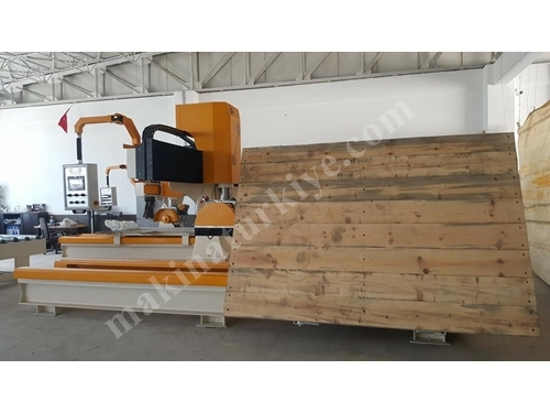 3-Axis Damper Marble Side Cutting Machine
