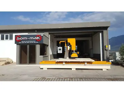 45 Degree Dual Direction Automatic Marble Side Cutting Machine