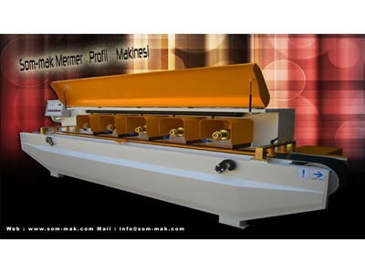5-Head Marble Granite Profile Processing Machine - 1