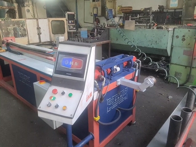 Tam Otomatik 30 - 100 Mm Hidrolik Boru Profil Diş Açma Ve Delme Makinası - 10