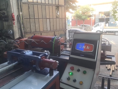 Tam Otomatik 30 - 100 Mm Hidrolik Boru Profil Diş Açma Ve Delme Makinası - 7