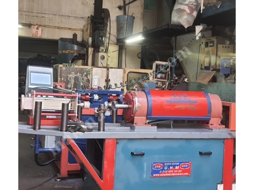 Fully Automatic 30 - 100 Mm Hydraulic Pipe Profile Threading and Drilling Machine