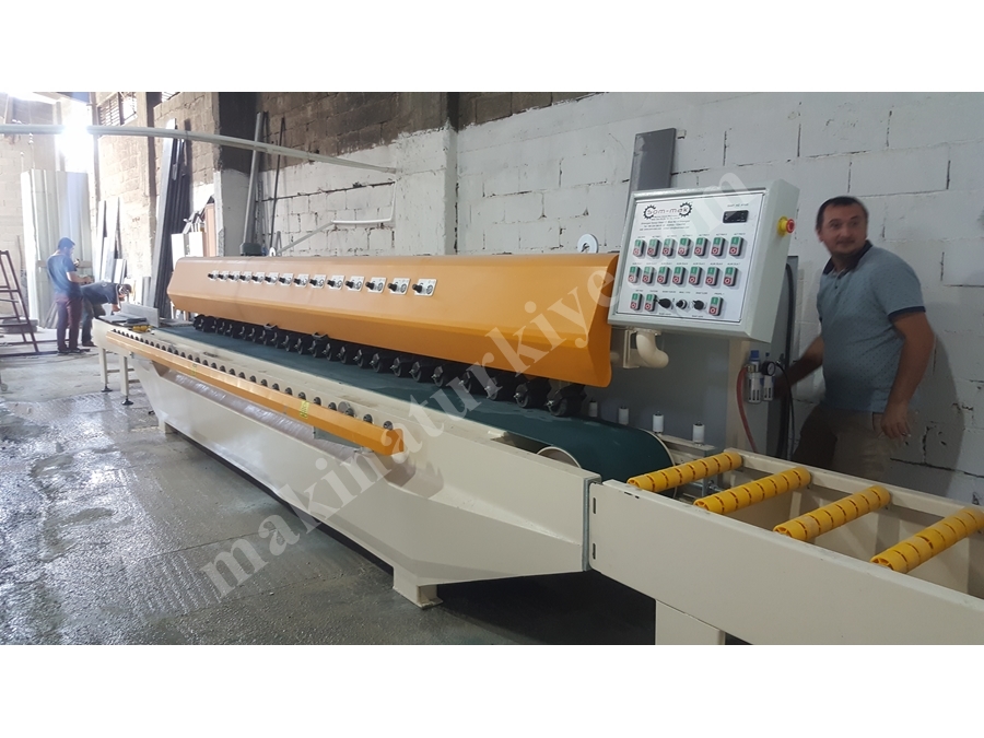 14 Kafa Mermer Pah Kırma Makinası