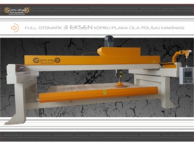 500 Mm Çap Köprü Plaka Mermer Cila Makinası - 0