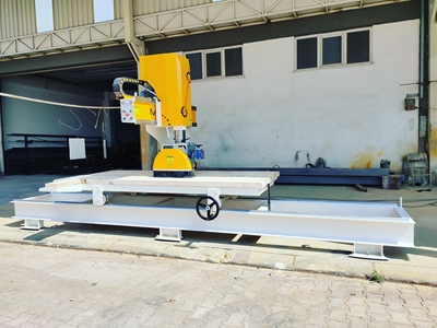 350-400 Mm Manuel Dereceli Mermer Kesim Makinesi - 0