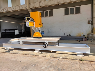 350-400 Mm Manuel Dereceli Mermer Kesim Makinesi - 1