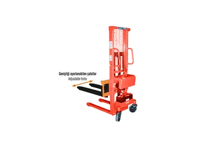 1 Ton Semi-electric Stacker Machine - 0