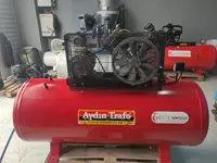 Поршневой воздушный компрессор Aydın Trafo на 500 литров (новый двигатель)