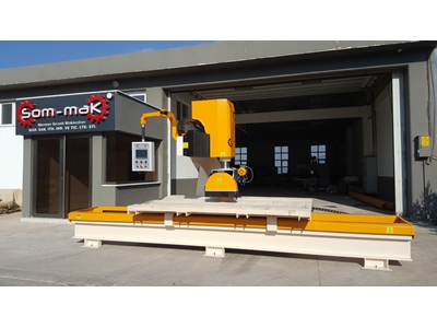 350-400-450 мм PLC Автоматическая машинка для резки мрамора с боковой подачей - 6