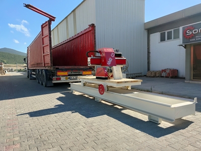 350x400 mm Axis Manual Grade Marble Side Cutting - 1