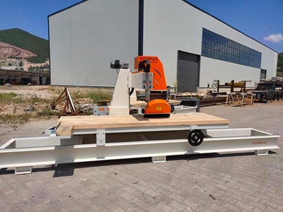 350x400 mm Axis Manual Grade Marble Side Cutting - 2