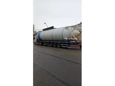 Silo à ciment soudé de 120 tonnes