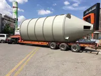 Silo à ciment soudé de 150 tonnes