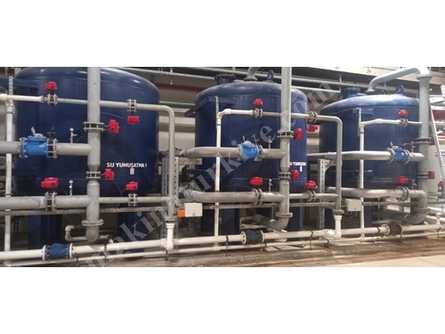 Grundwasserfiltrationssystem mit Vorfilter und Sandfilter für Brunnenwasser