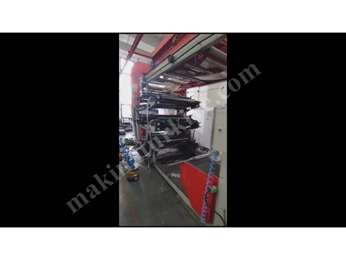 120 cm 6 Farben Stapel Flexodruckmaschine