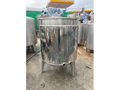 1000 Litre Paslanmaz Isıtmalı Gıda Mikseri - 1