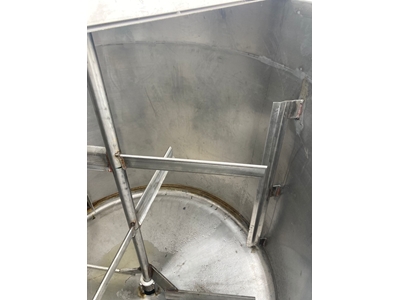 1000 Litre Paslanmaz Isıtmalı Gıda Mikseri - 5