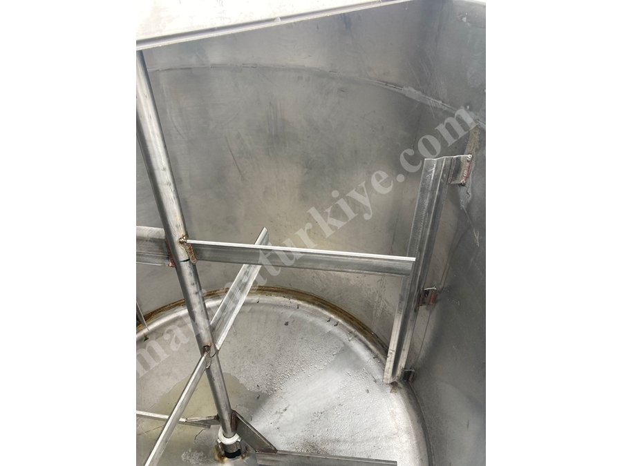 1000 Litre Paslanmaz Isıtmalı Gıda Mikseri