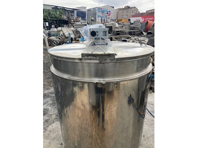1000 Litre Paslanmaz Isıtmalı Gıda Mikseri - 3