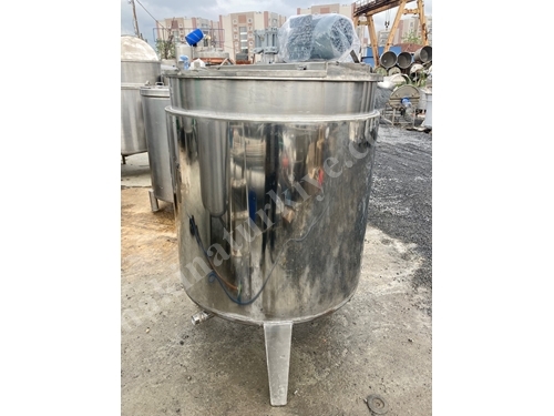 1000 Litre Paslanmaz Isıtmalı Gıda Mikseri