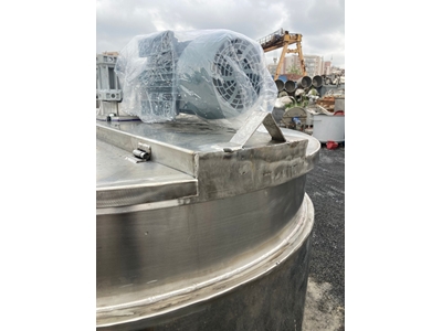 1000 Litre Paslanmaz Isıtmalı Gıda Mikseri - 9