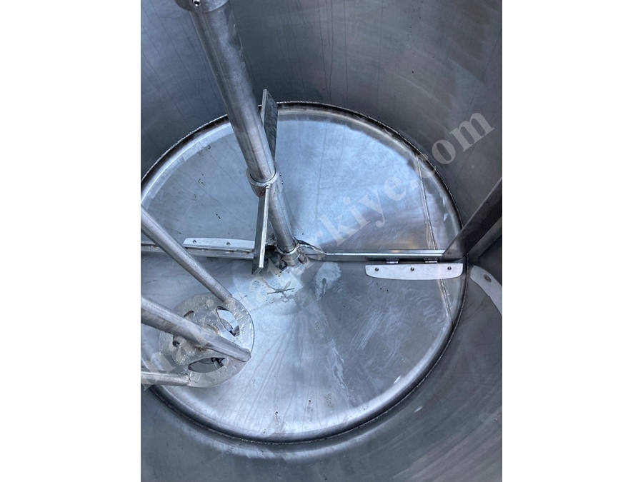 2200 Litre Homojenizatörlü Isıtmalı Gıda Mikseri