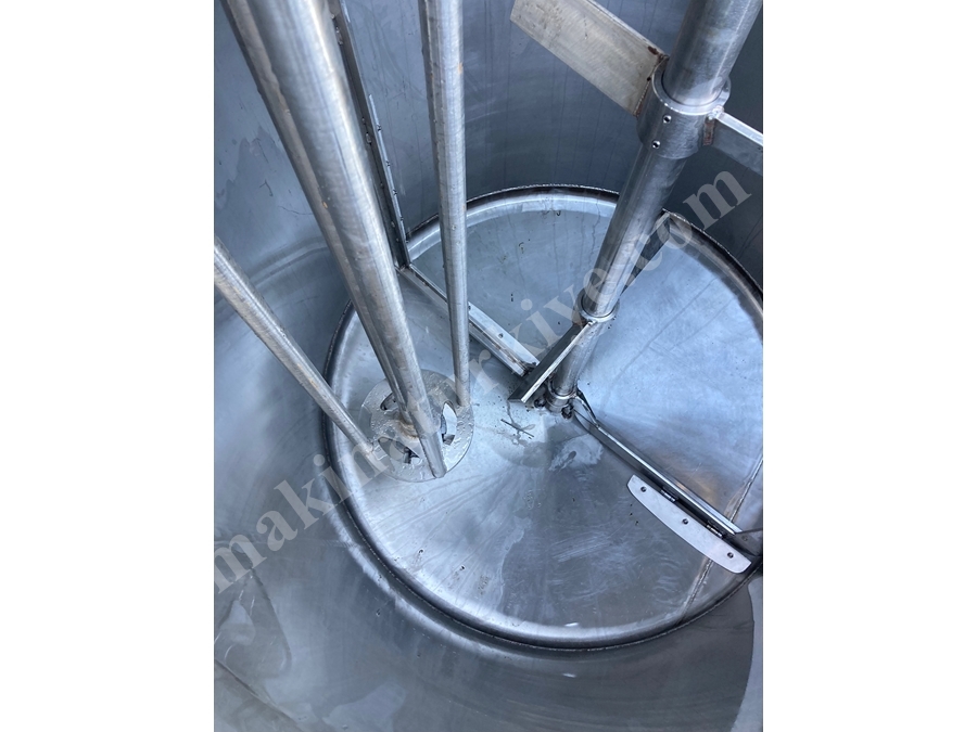 2200 Litre Homojenizatörlü Isıtmalı Gıda Mikseri