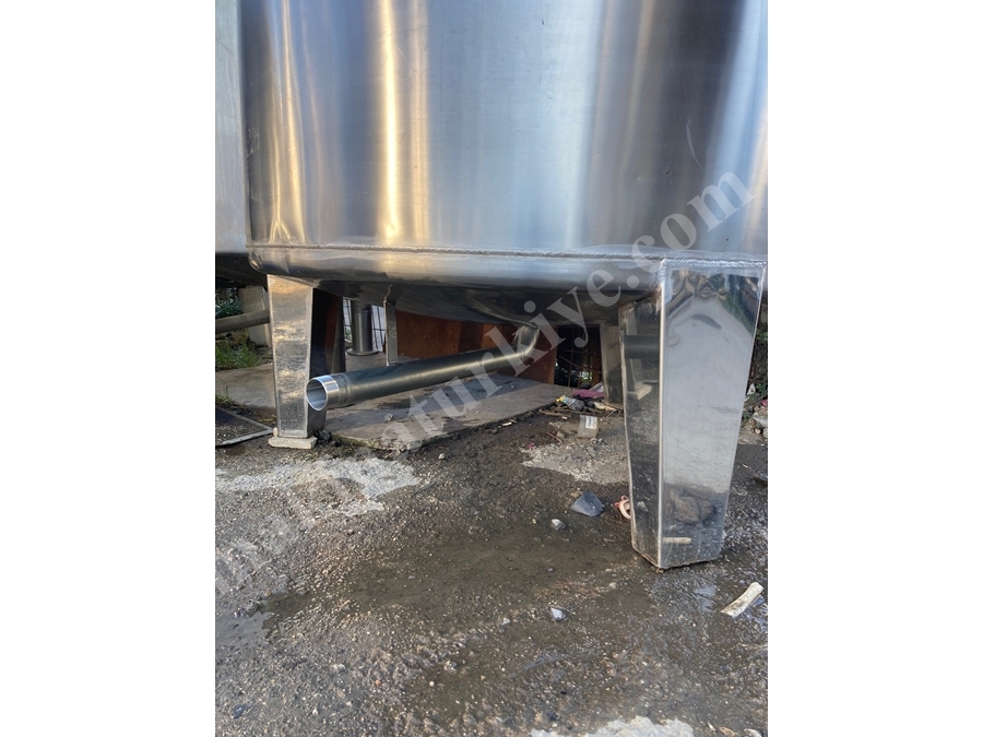 2200 Litre Homojenizatörlü Isıtmalı Gıda Mikseri