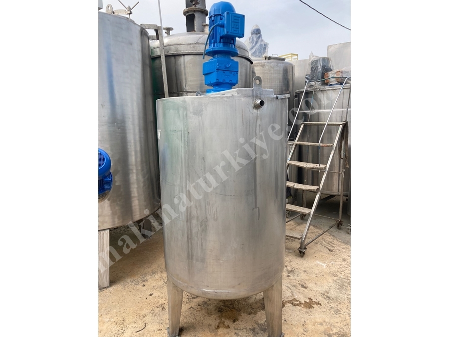 1000 Litrelik Isıtmasız Gıda Mikseri