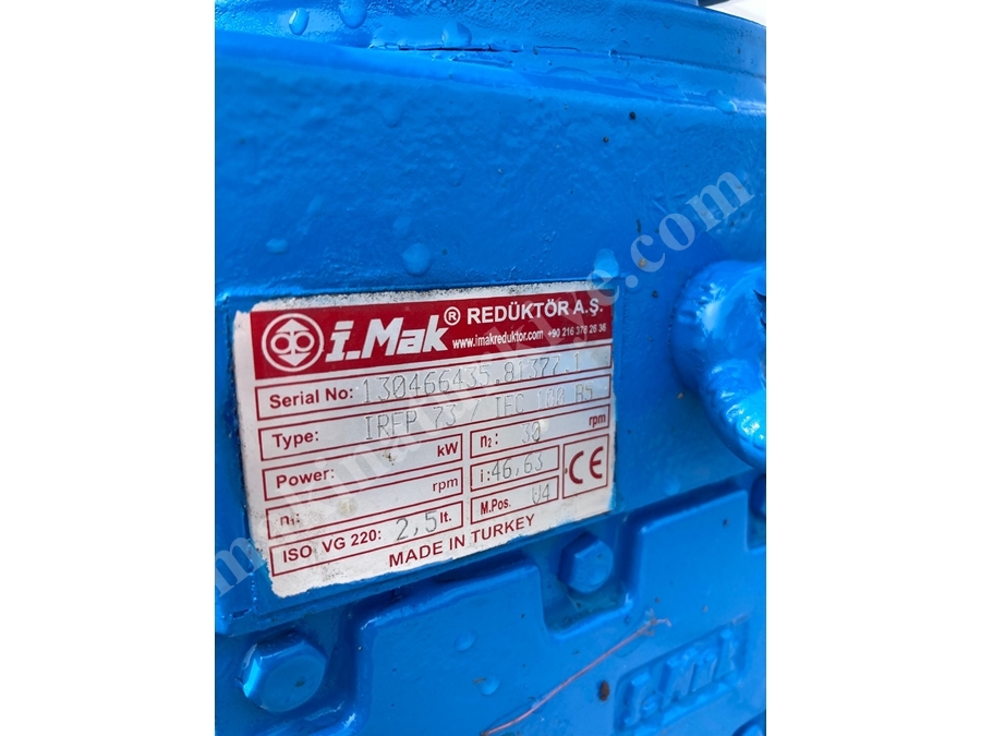 1000 Litrelik Isıtmasız Gıda Mikseri