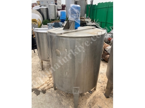 1400 Litre Paslanmaz Krom Çelik Gıda Mikseri