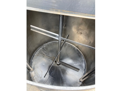 1400 Litre Paslanmaz Krom Çelik Gıda Mikseri - 6
