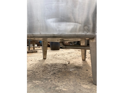 1400 Litre Paslanmaz Krom Çelik Gıda Mikseri - 3