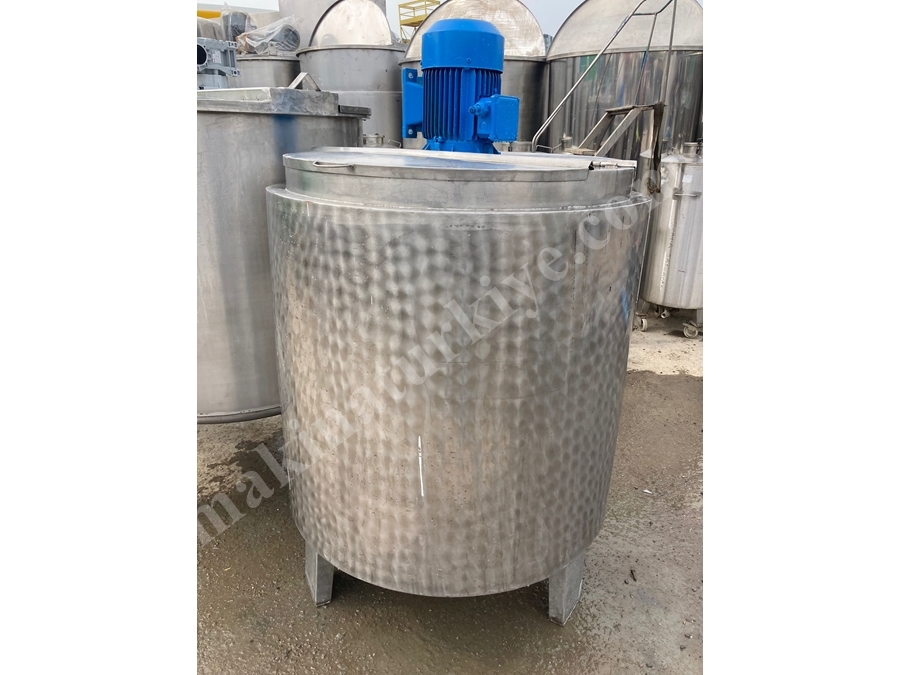 780 Litre Buhar Isıtmalı Gıda Mikseri